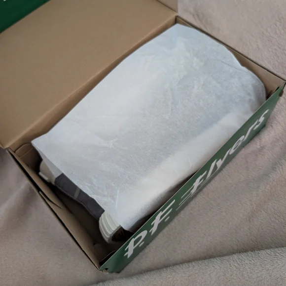 NWT PF Flyers Center Hi Canvas Sneakers In Ultimate Gray Mens 7.5 / Women's 9 - Picture 3 of 14